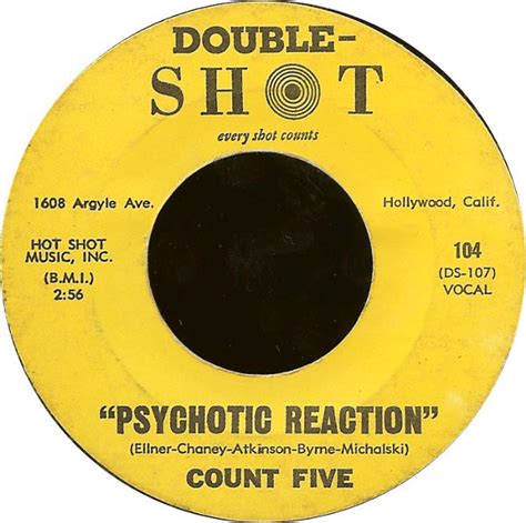 Count Five Psychotic Reaction 1966 Vinyl Discogs