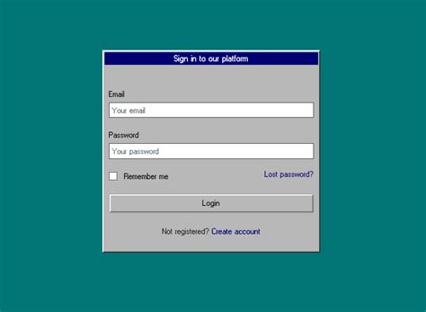 Windows 95 Ui Kit