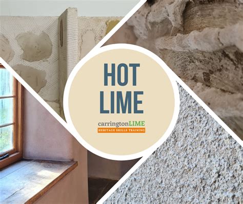 Making And Using Hot Lime Mortars Carringtonlime