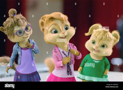 Jeanette Film Title Alvin And The Chipmunks Hi Res Stock Photography