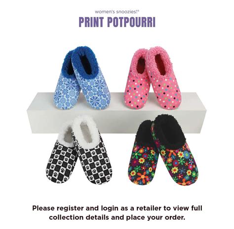 Snoozies Footcovering Retailers Only Site