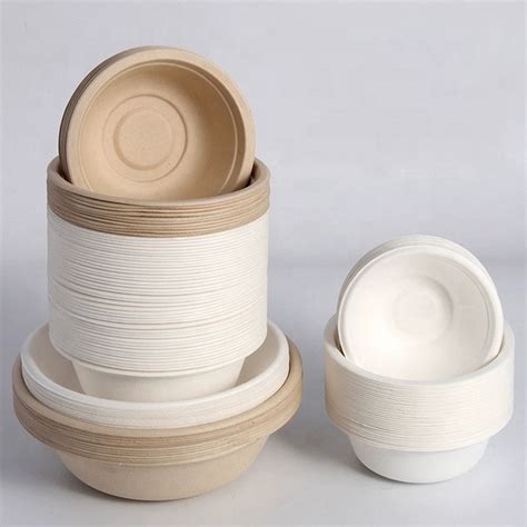 Eco Friendly Biodegradable Disposable Bowl Salad Bowl Soup Bowl