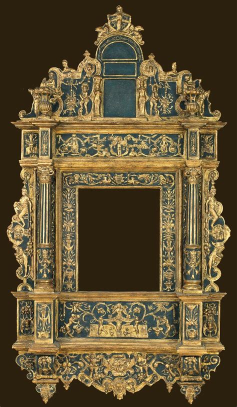 Italian 15th Century Tabernacle Antique Picture Frames