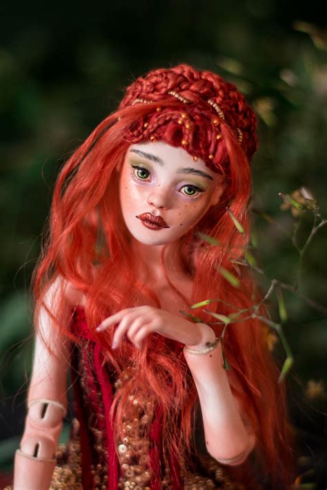 Rafflesia | Explore Unique Collectible Dolls Today — Nymphai Dolls