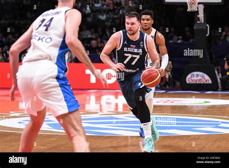 Luka Doncic Slovenia Giannis Antetokounmpo Georgios Papagiannis Greece Fiba Olympic