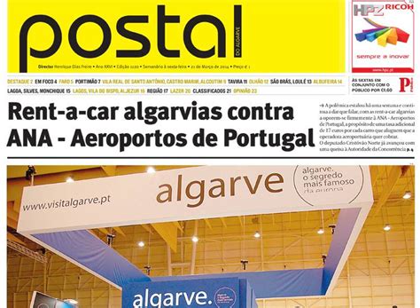 Postal J Est Nas Bancas Postal Do Algarve