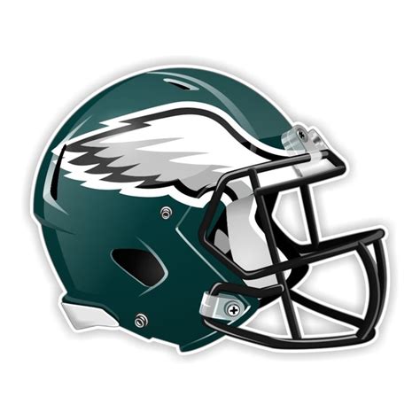 Philadelphia Eagles Football Helmet Decal | Etsy