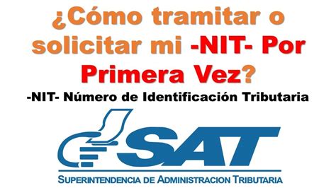 Cómo TRAMITAR o SOLICITAR mi NIT por primera Vez de forma práctica y