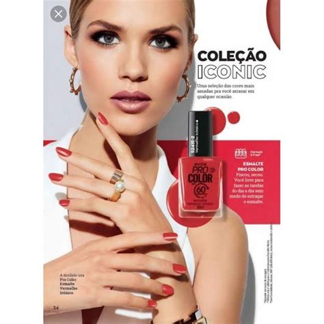 Esmalte Avon Pro Color 10ml Vermelho Icônico