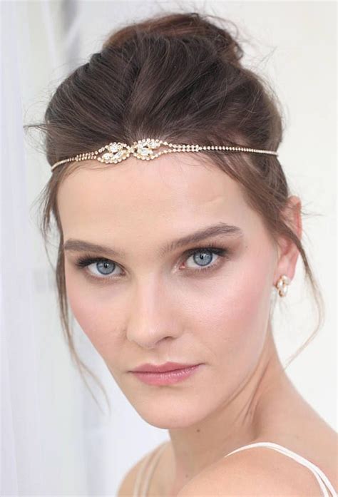 Boho Bridal Headband Bohemian Headpiece Etsy Uk Boho Bridal