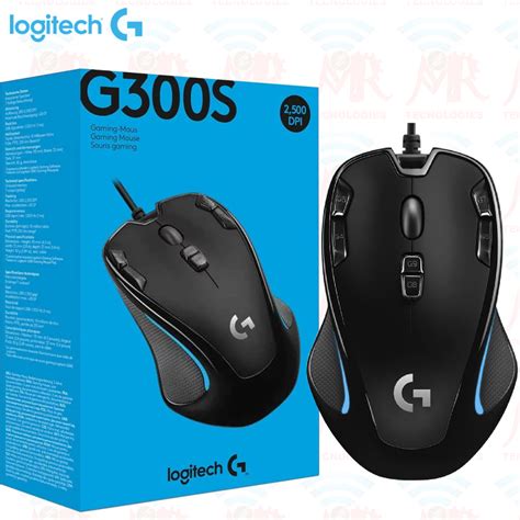 LOGITECH G300S Mouse Gamer Optical de 9 Botones (P163B) – MRTECNOLOGIES
