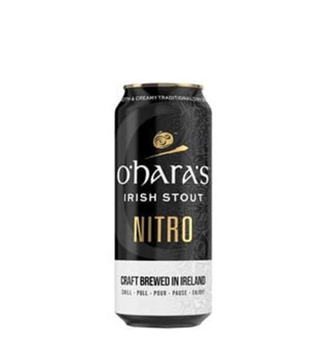 Oharas Irish Stout Nitro Birre Irlandesi Nere On Line