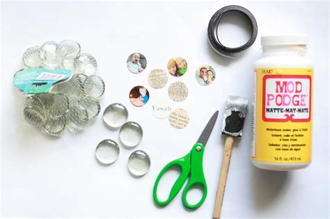 The Creative Place: DIY :: Glass Magnets