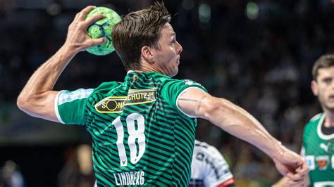 Handball Hans Lindberg von Füchse Berlin holt sich Torjägerkanone