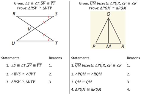 Congruent Triangle Proof Practice 3and4 Diagram Quizlet