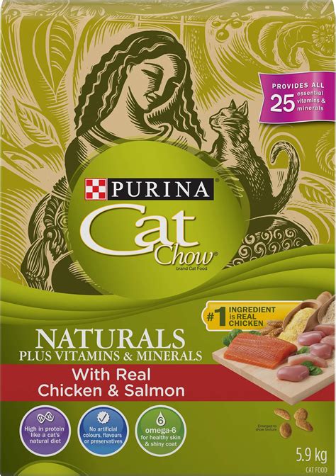 Cat Chow Naturals Dry Cat Food Chicken And Salmon 59 Kg Amazonca Industrial And Scientific