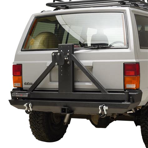 83-01 Jeep Cherokee XJ Rear Bumper with Tire Carrier (51-0911 ...