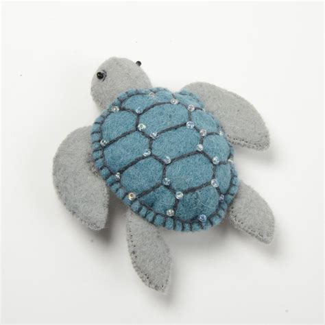 Pdf Felt Sea Turtle Pattern Felt Ornament Ocean Pattern Etsy Artofit