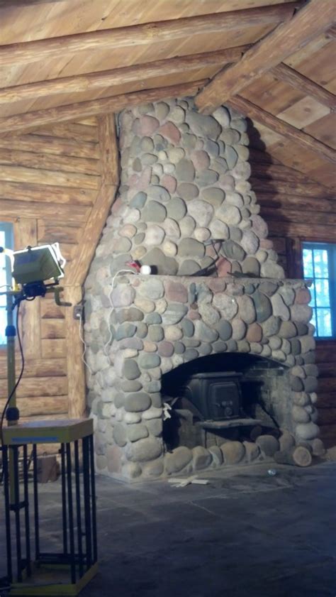 Rumford Fireplace Conversion | Artisan Restoration, LLC | Log Home ...