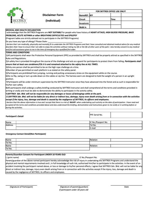 Free Printable Inhertance Disclaimer Form Template Printable Forms