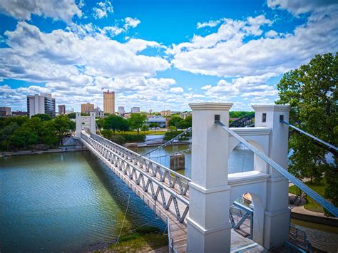 Waco Suspension Bridge - Waco, Texas - 1869 : r/bridgeporn