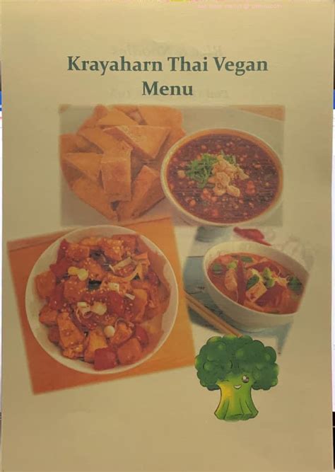 Online Menu Of Krayaharn Thai Restaurant Restaurant Marmion Western