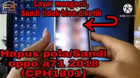 Hapus Pola Sandi Oppo A Cph Via Mrt Key Youtube