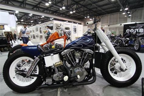 Shovelhead Custom At New Order Bike Show In Japan Harley Bobber
