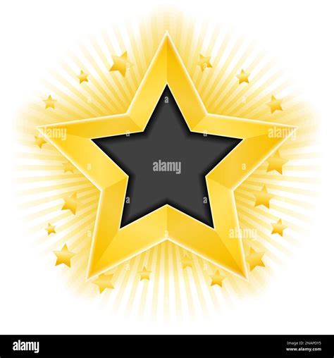 Yellow Star Vector Eps10 Illustration Stock Vector Image And Art Alamy