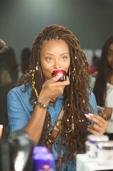 Eva Marcille Locs ·•· Mali Pah ·•· Faux Locs Hairstyles Braids For