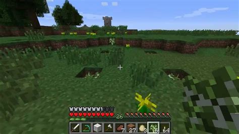 Let S Play Minecraft Ger Hd Baumfarm Youtube