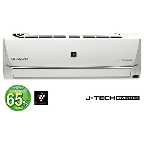 Sharp Split Type Aircon Standard J Tech Inverter 46 Off