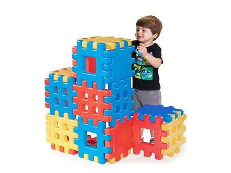 Little Tikes 18 Piece Big Waffle Block Set