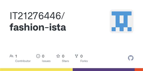Github It21276446fashion Ista