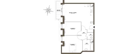 Plan Appartement T3 De 62 70 M² Neuf Au Le Blanc Mesnil Résidence N