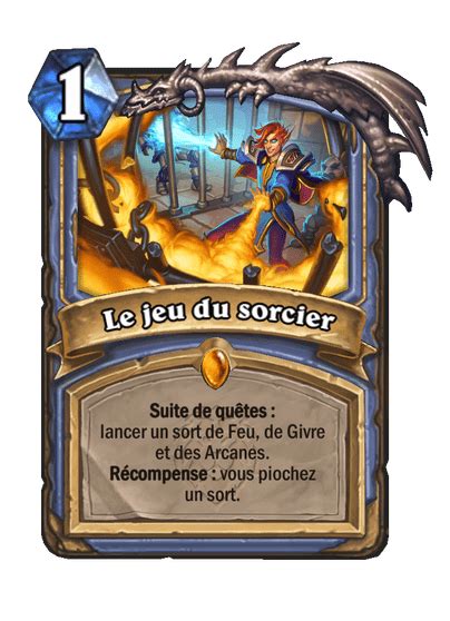 Le Jeu Du Sorcier Catalogue De Cartes De Hearthstone