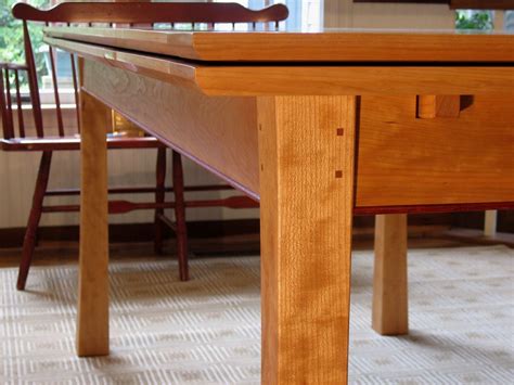 Hand Crafted Dutch Pull Out Dining Table By Joseph Murphy Furniture