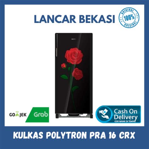 Jual Kulkas Pintu Polytron Pra Crx Liter Belleza Varia