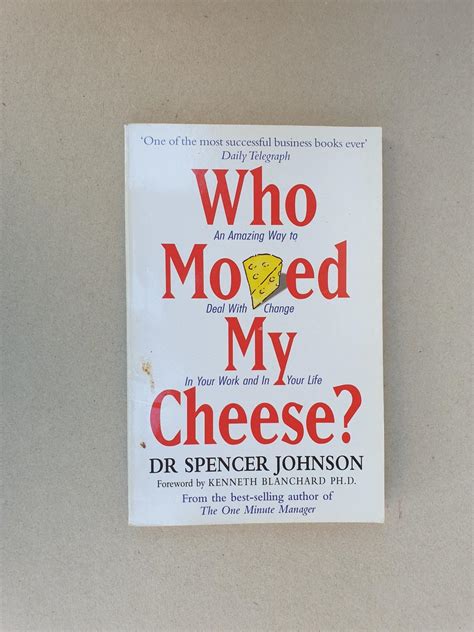 Who Moved My Cheese Spencer Johnson Kupindo 75551729