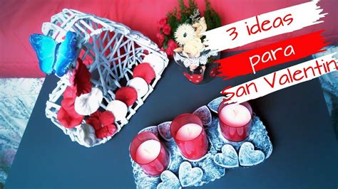 3 Ideas Para San ValentÍn Manualidades Con Reciclaje Para Regalar Y Decorar En San ValentÍn