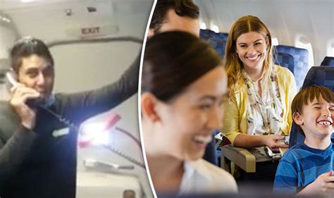 Air steward has passengers in stitches with THIS in-flight announcement ...