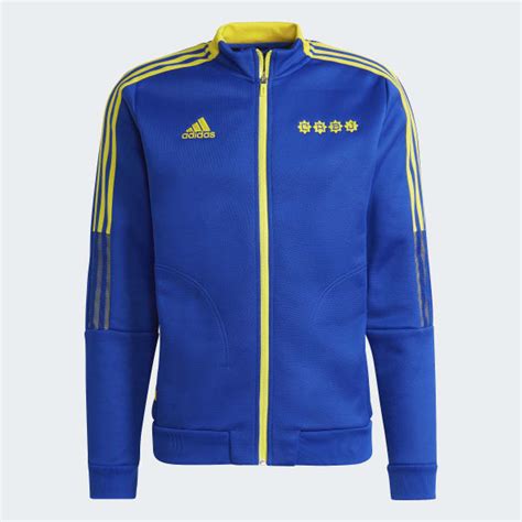 Adidas Campera Anthem Tiro Boca Juniors Azul Adidas Argentina