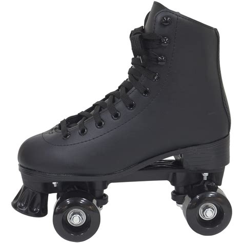 Patins Cl Ssico Tradicional Quad Rodas Roller De Rua Infantil Preto