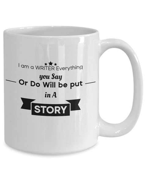 Coffee Mug For Writers Poets With Adult Humor Ceramic Whit Mugs Funny