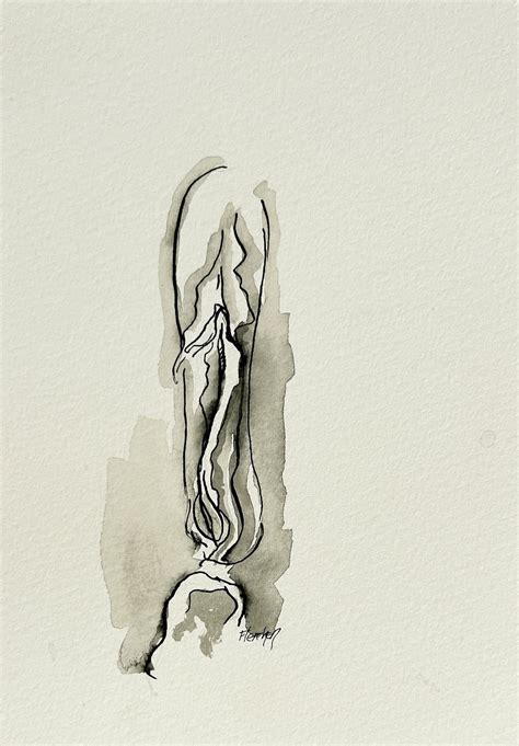 Dibujo Vulva en Blanco y Negro Bocetos y dibujos de Vagina y Yoni Art Etsy México