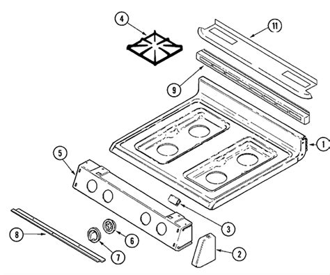 Maytag Mgr Bdw Range Partswarehouse