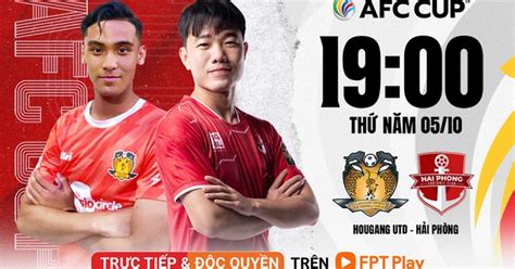 Gặp Hougang United Hải Phòng FC rộng cửa thắng