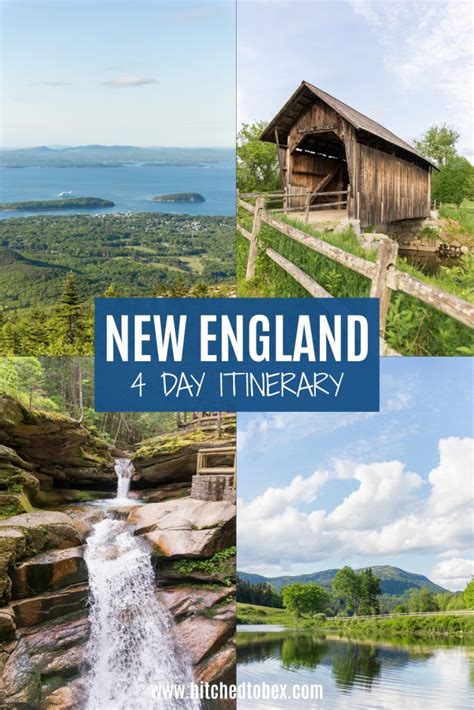 Day New England Road Trip Itinerary Vermont New Hampshire Maine