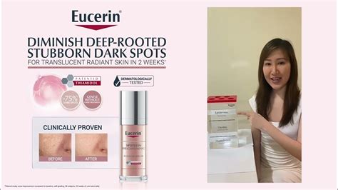 Our Skin Expert Dr Lilin explain on Eucerin Spotless Brightening and #1 ingredient Thiamidol ...