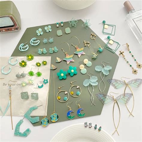 ready stock clip  earring  piercing ear clip clips